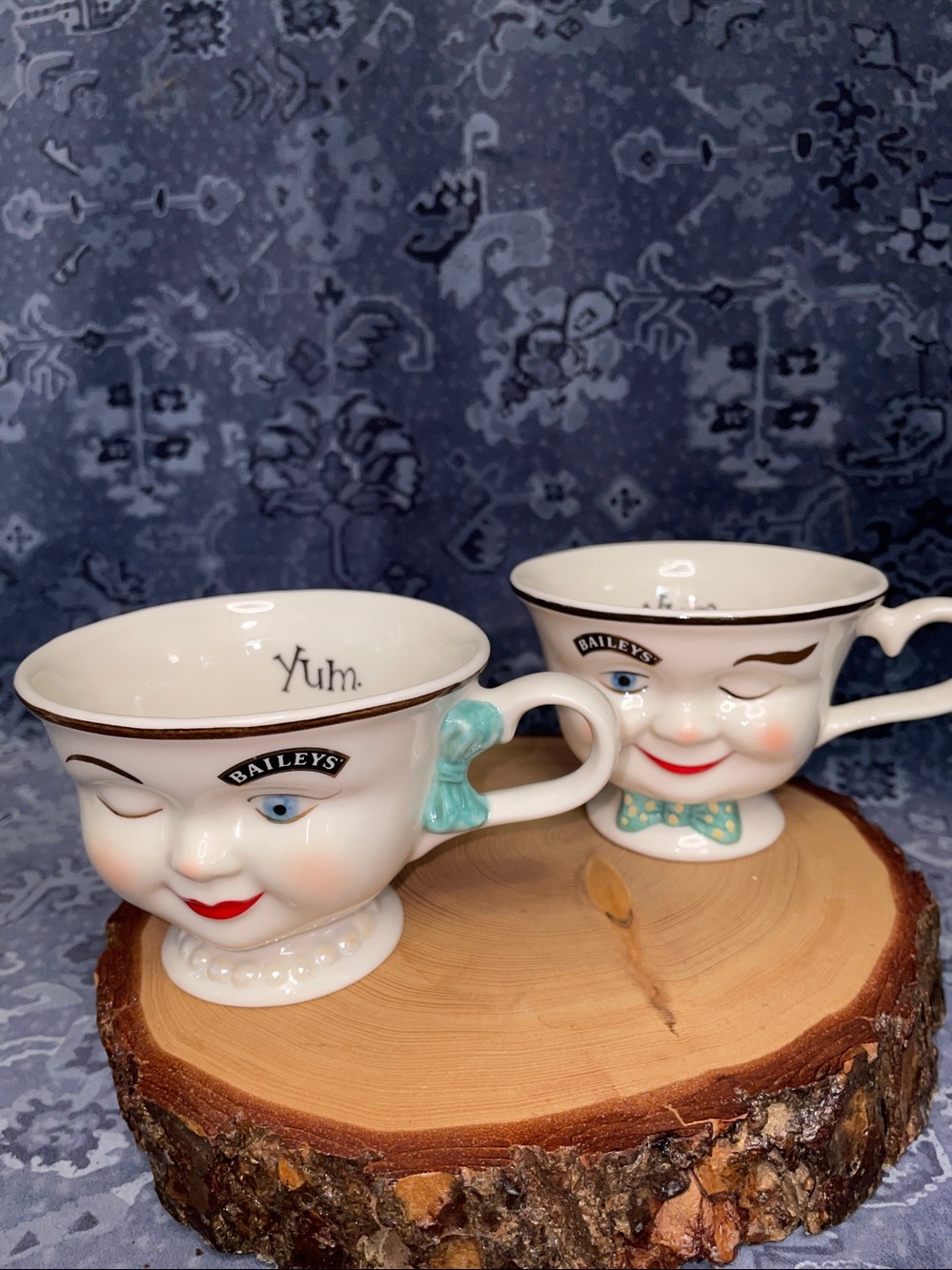 Vintage Baileys Irish Cream Coffee Cups limited edition at 1996